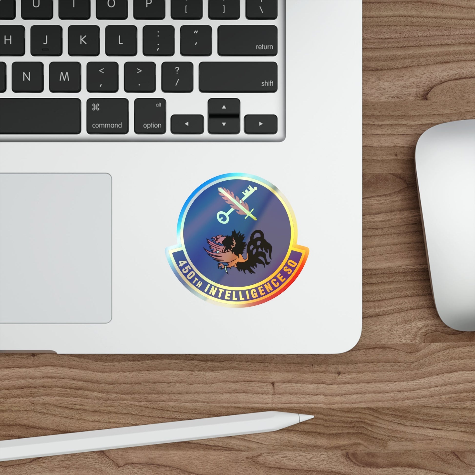 450th Intelligence Squadron (U.S. Air Force) Holographic STICKER Die-Cut Vinyl Decal-The Sticker Space