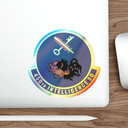 450th Intelligence Squadron (U.S. Air Force) Holographic STICKER Die-Cut Vinyl Decal-The Sticker Space