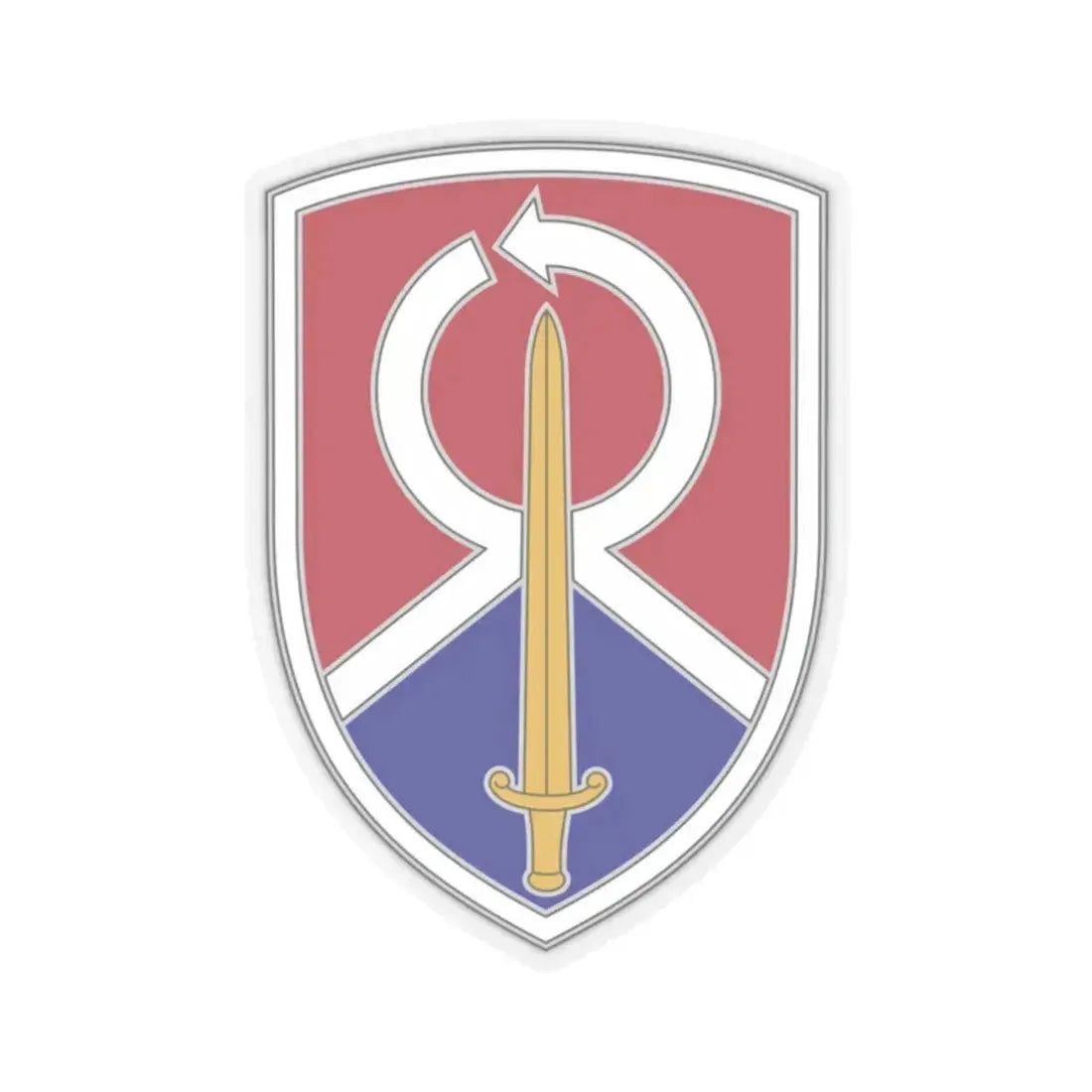 451 Sustainment Command 2 (U.S. Army) STICKER Vinyl Kiss-Cut Decal 2 Inch Transparent - The Sticker Space