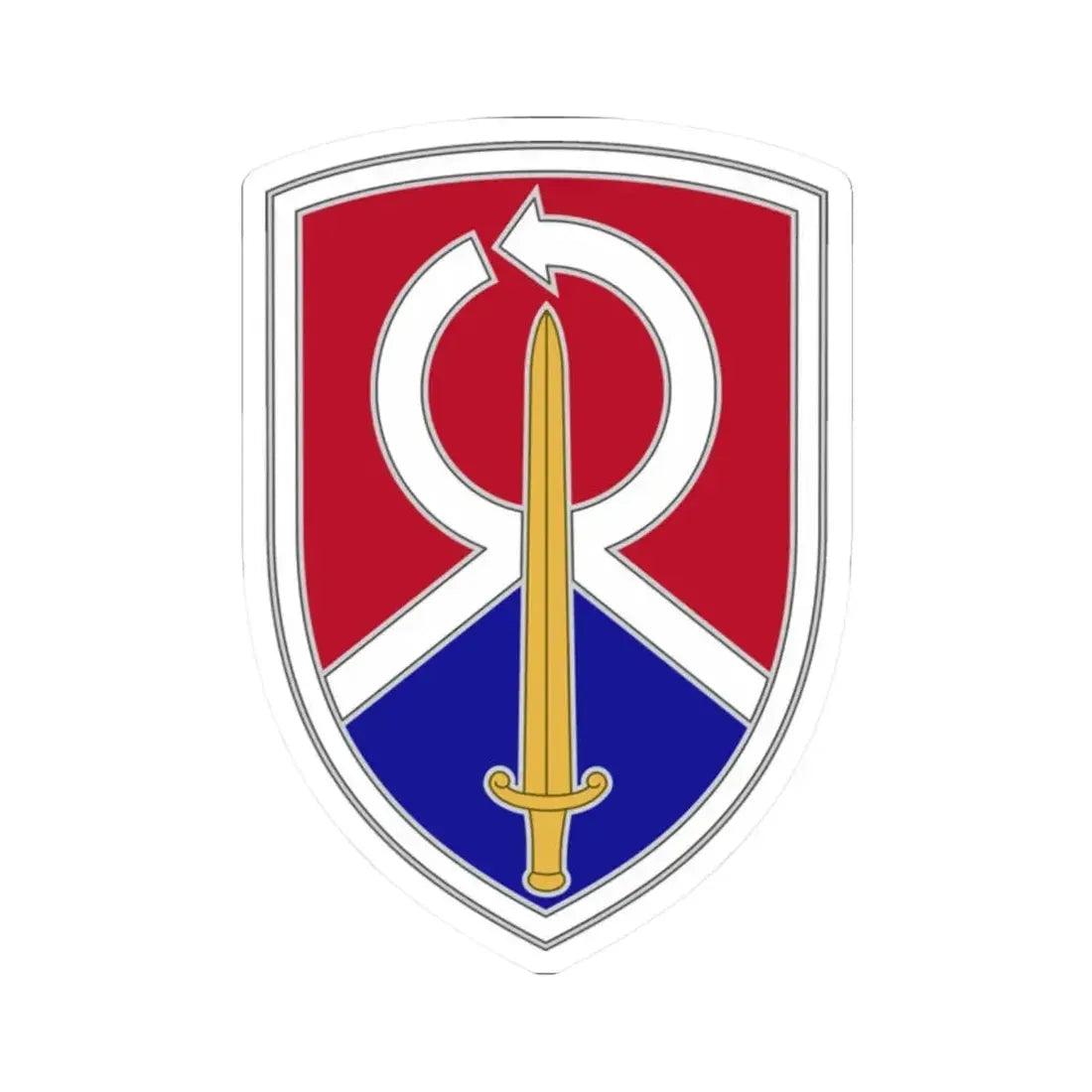 451 Sustainment Command 2 (U.S. Army) STICKER Vinyl Kiss-Cut Decal 2 Inch White - The Sticker Space