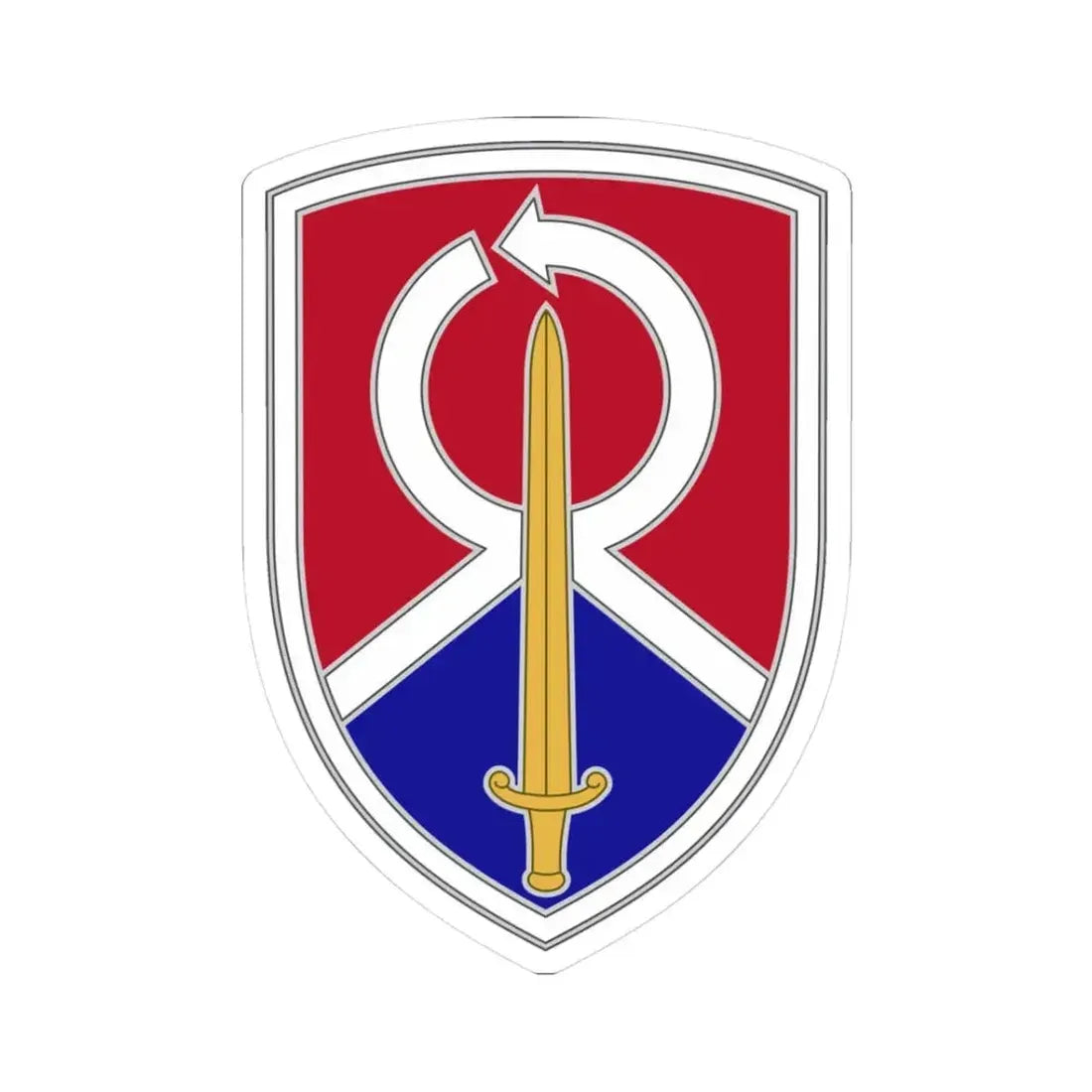 451 Sustainment Command 2 (U.S. Army) STICKER Vinyl Kiss-Cut Decal 3 Inch White - The Sticker Space