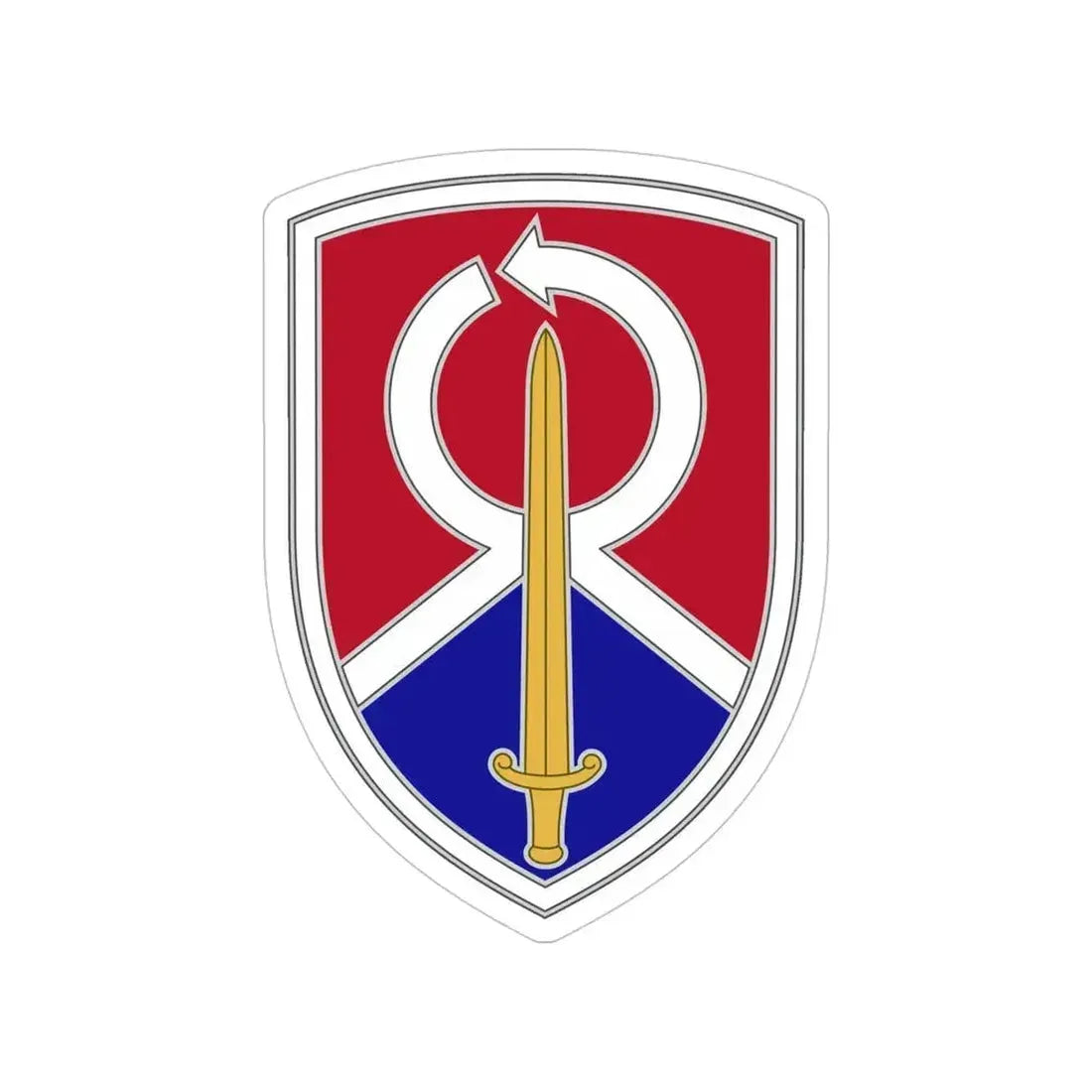 451 Sustainment Command 2 (U.S. Army) Transparent STICKER Die-Cut Vinyl Decal 5 Inch - The Sticker Space