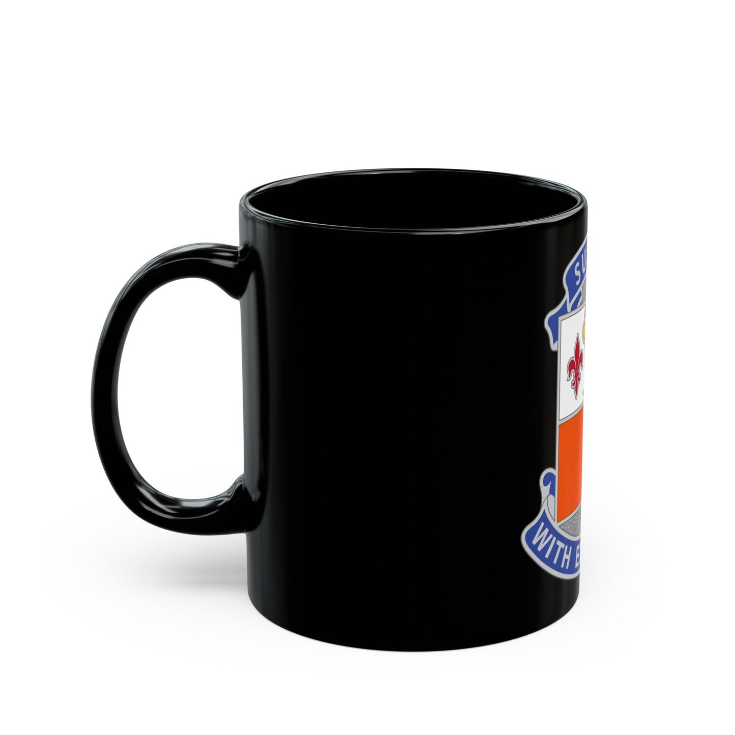 451 Sustainment Command 3 (U.S. Army) Black Coffee Mug-The Sticker Space