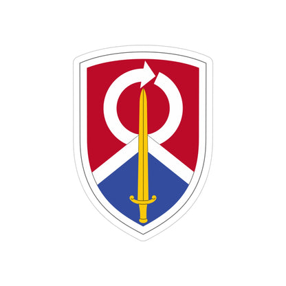 451 Sustainment Command (U.S. Army) REVERSE PRINT Transparent STICKER-5" × 5"-The Sticker Space