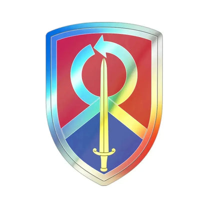 451 Sustainment Command (U.S. Army) Holographic STICKER Die-Cut Vinyl Decal 2 Inch Holographic - The Sticker Space