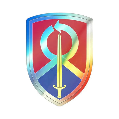 451 Sustainment Command (U.S. Army) Holographic STICKER Die-Cut Vinyl Decal 3 Inch Holographic - The Sticker Space