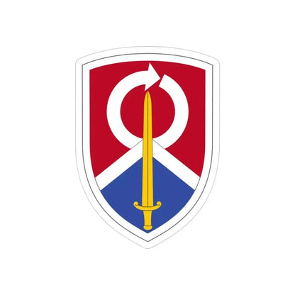 451 Sustainment Command (U.S. Army) REVERSE PRINT Transparent Die-Cut STICKER - The Sticker Space