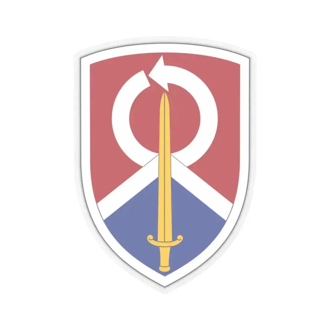 451 Sustainment Command (U.S. Army) STICKER Vinyl Kiss-Cut Decal 3 Inch Transparent - The Sticker Space