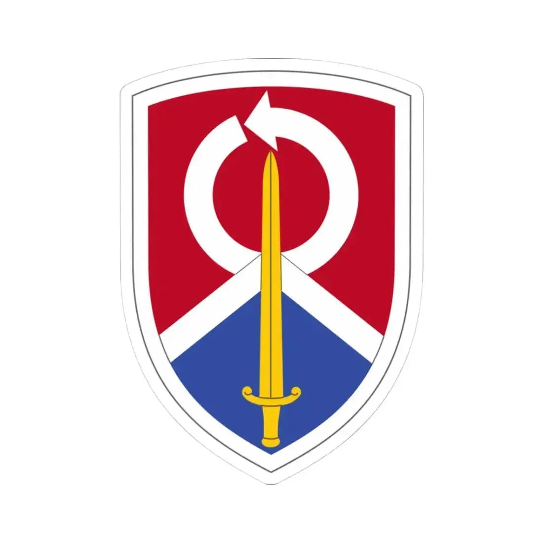 451 Sustainment Command (U.S. Army) STICKER Vinyl Kiss-Cut Decal 3 Inch White - The Sticker Space