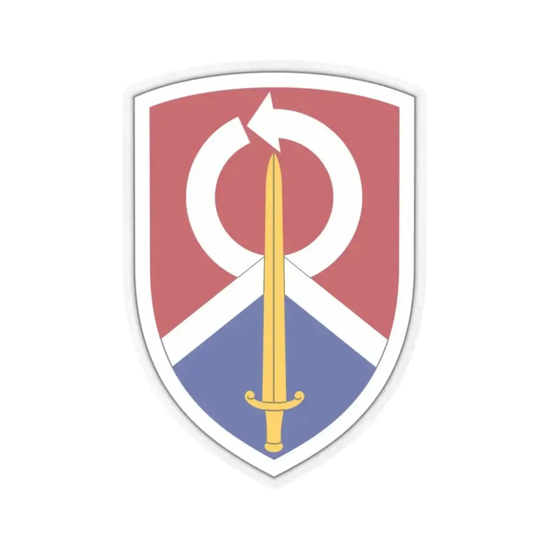 451 Sustainment Command (U.S. Army) STICKER Vinyl Kiss-Cut Decal 4 Inch Transparent - The Sticker Space