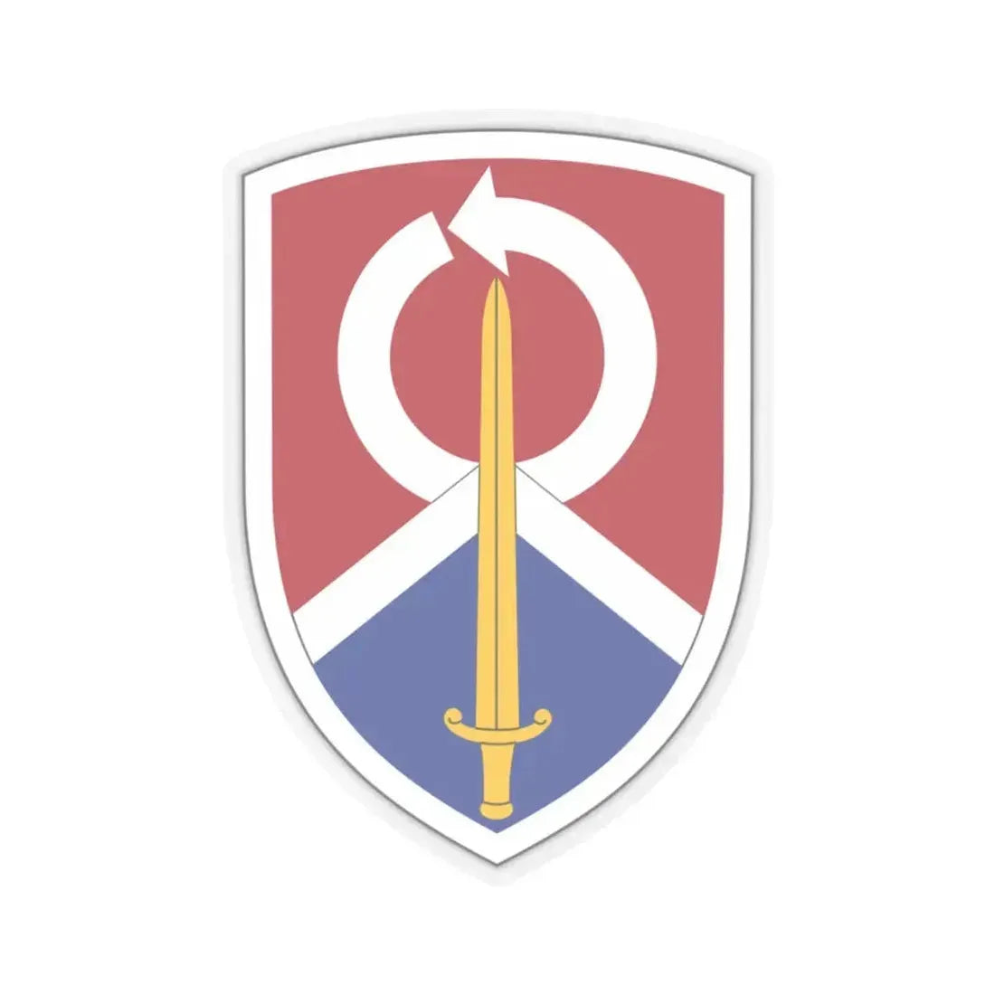 451 Sustainment Command (U.S. Army) STICKER Vinyl Kiss-Cut Decal 6 Inch Transparent - The Sticker Space