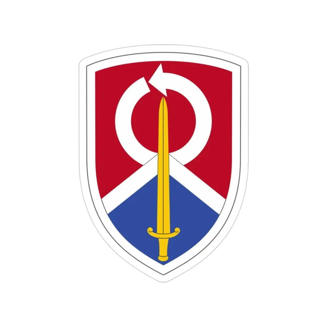 451 Sustainment Command (U.S. Army) Transparent STICKER Die-Cut Vinyl Decal - The Sticker Space