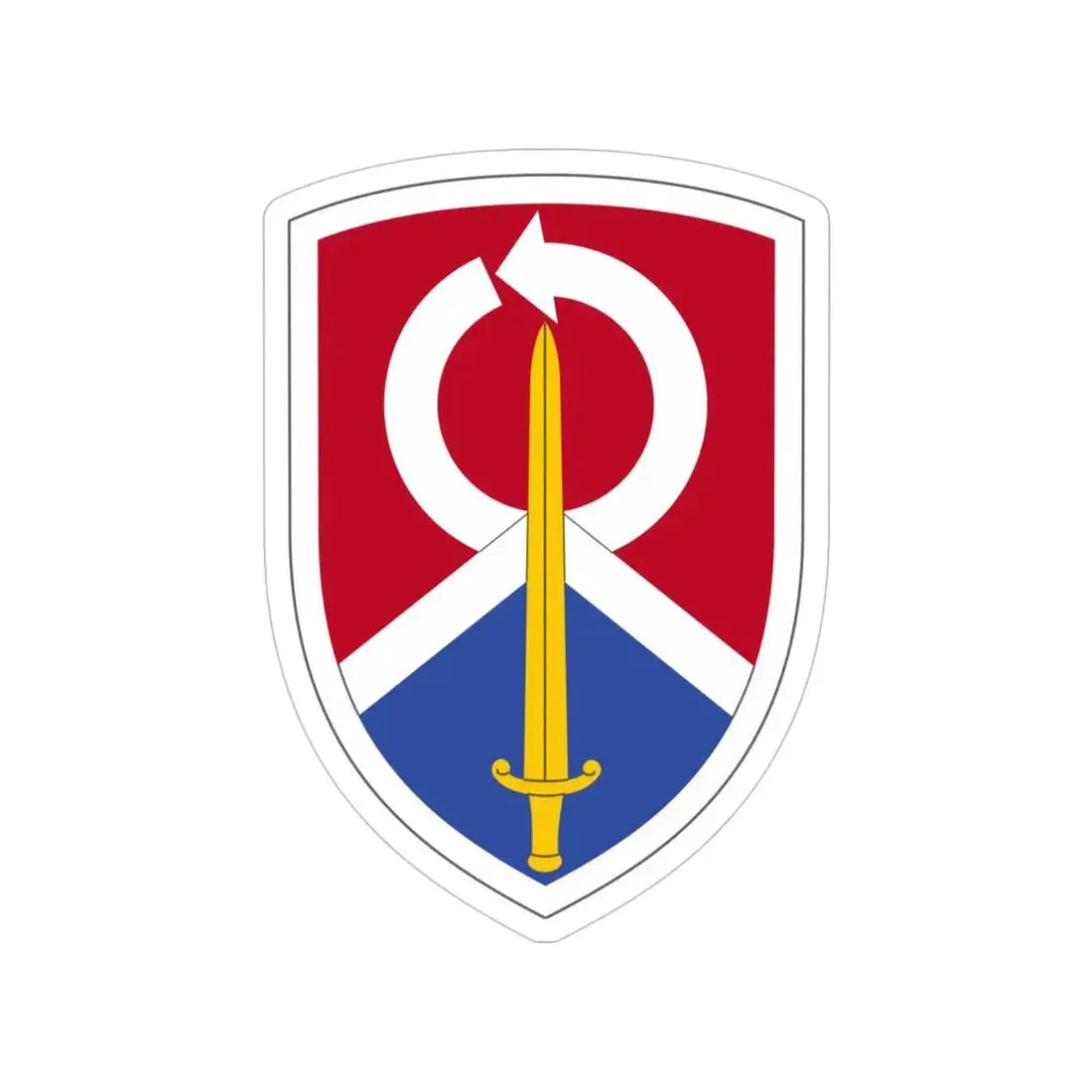 451 Sustainment Command (U.S. Army) Transparent STICKER Die-Cut Vinyl Decal - The Sticker Space