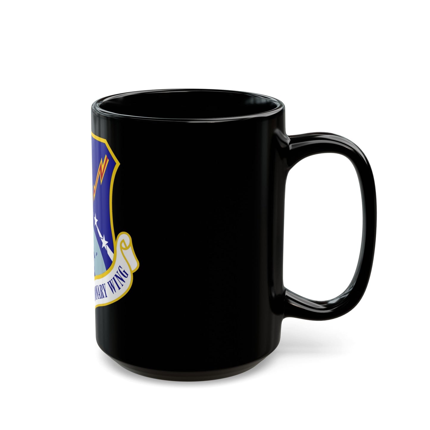 451st Air Expeditionary Wing (U.S. Air Force) Black Coffee Mug-The Sticker Space