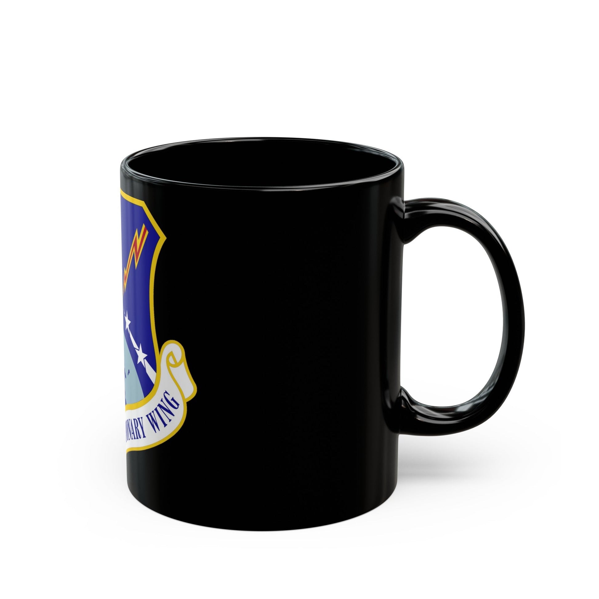 451st Air Expeditionary Wing (U.S. Air Force) Black Coffee Mug-The Sticker Space