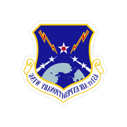 451st Air Expeditionary Wing (U.S. Air Force) REVERSE PRINT Transparent STICKER-2 Inch-The Sticker Space