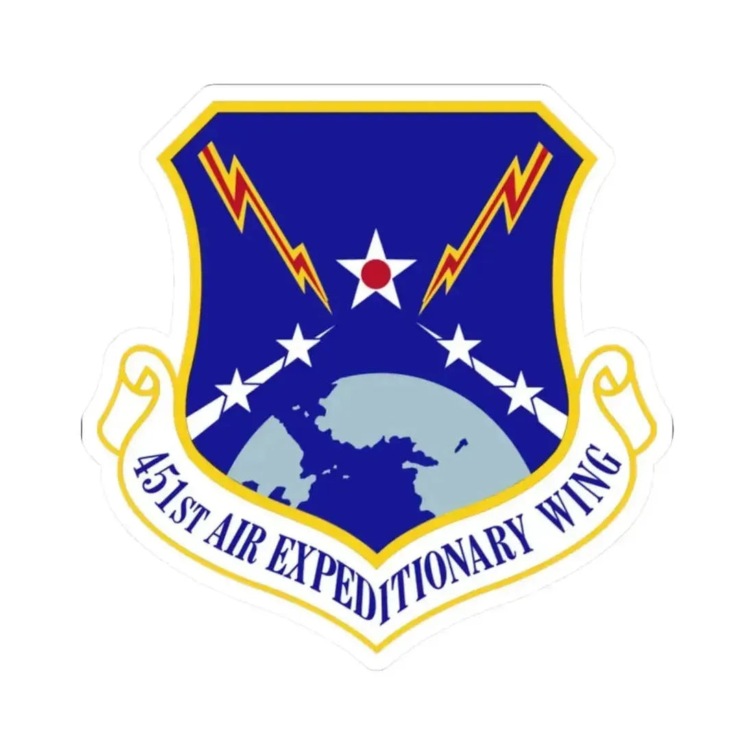 451st Air Expeditionary Wing (U.S. Air Force) STICKER Vinyl Kiss-Cut Decal - The Sticker Space