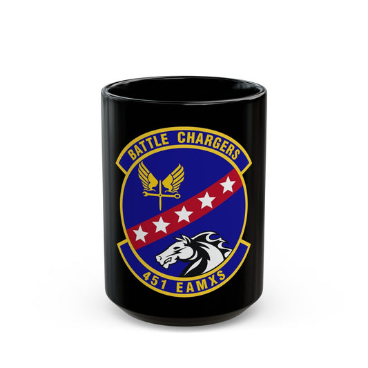 451st Expeditionary Aircraft Maintenance Squadron (U.S. Air Force) Black Coffee Mug-15oz-The Sticker Space