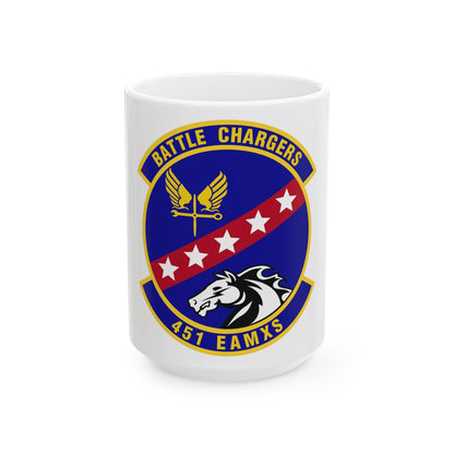 451st Expeditionary Aircraft Maintenance Squadron (U.S. Air Force) White Coffee Mug-15oz-The Sticker Space