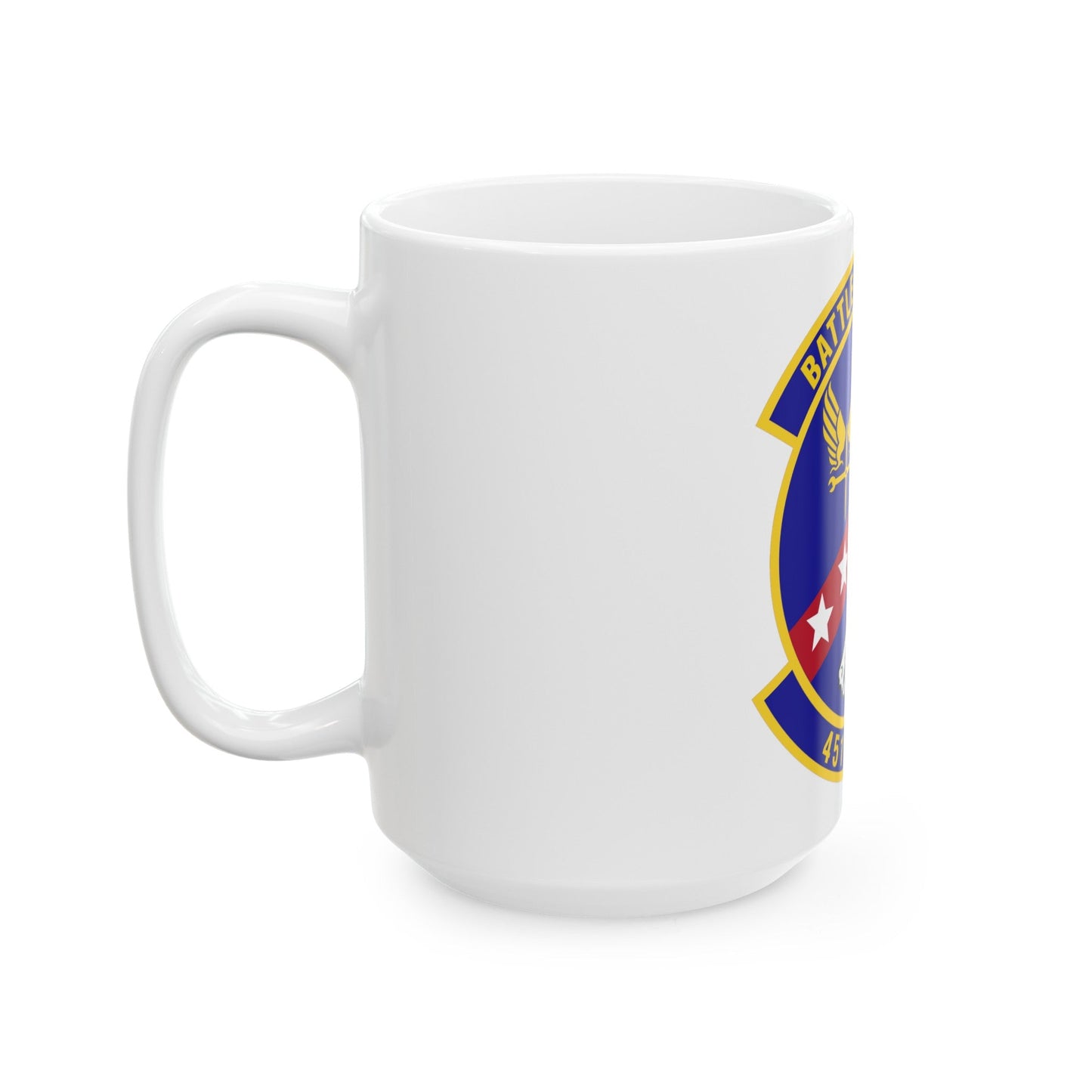 451st Expeditionary Aircraft Maintenance Squadron (U.S. Air Force) White Coffee Mug-The Sticker Space