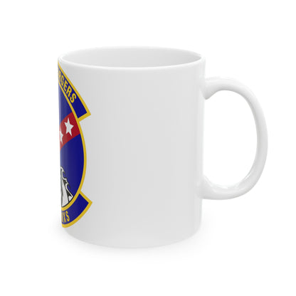 451st Expeditionary Aircraft Maintenance Squadron (U.S. Air Force) White Coffee Mug-The Sticker Space