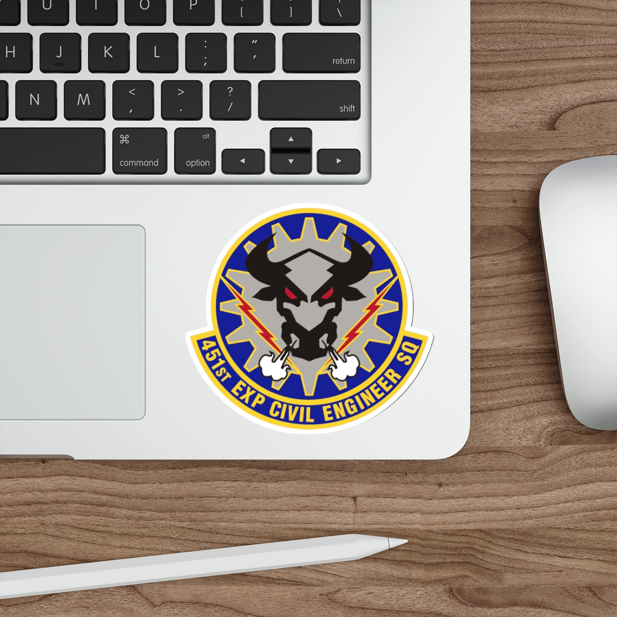 451st Expeditionary Civil Engineer Squadron (U.S. Air Force) STICKER Vinyl Die-Cut Decal-The Sticker Space