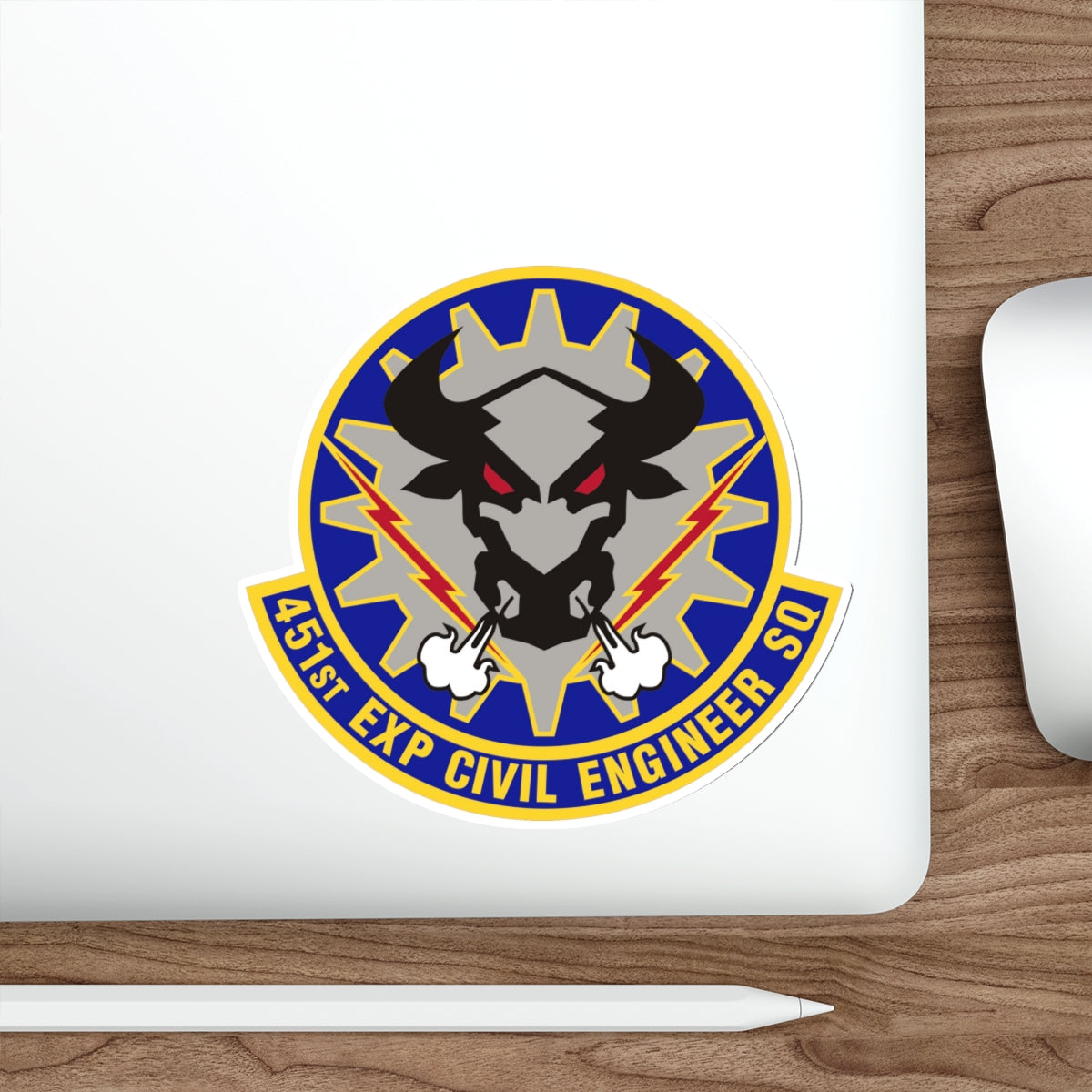 451st Expeditionary Civil Engineer Squadron (U.S. Air Force) STICKER Vinyl Die-Cut Decal-The Sticker Space