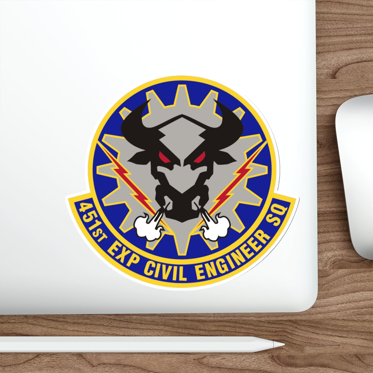 451st Expeditionary Civil Engineer Squadron (U.S. Air Force) STICKER Vinyl Die-Cut Decal-The Sticker Space