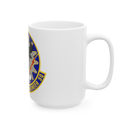 451st Expeditionary Civil Engineer Squadron (U.S. Air Force) White Coffee Mug-The Sticker Space