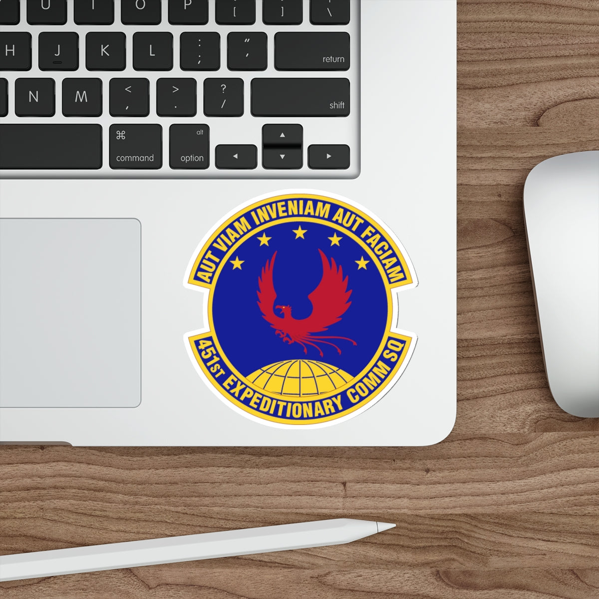 451st Expeditionary Communications Squadron (U.S. Air Force) STICKER Vinyl Die-Cut Decal-The Sticker Space