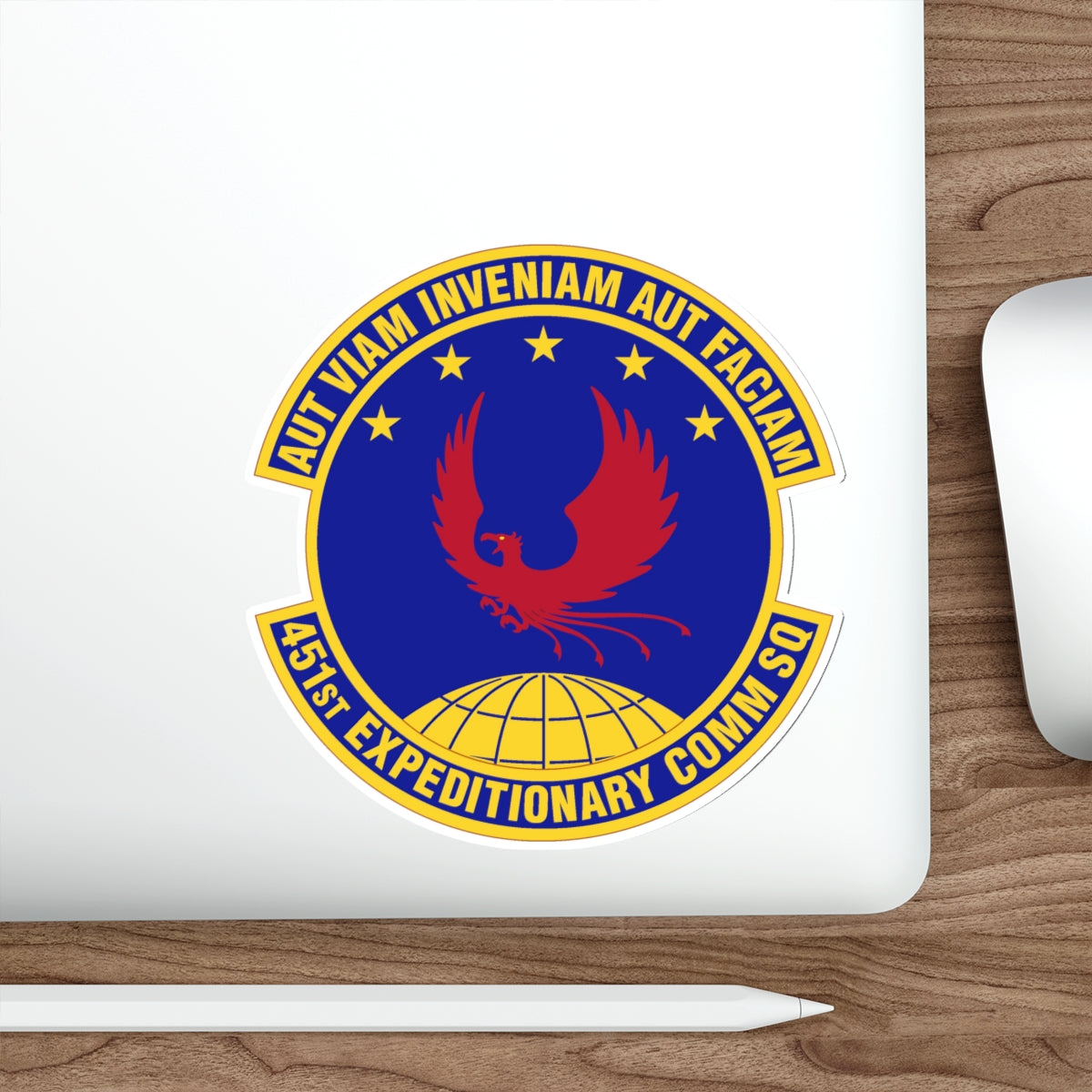 451st Expeditionary Communications Squadron (U.S. Air Force) STICKER Vinyl Die-Cut Decal-The Sticker Space