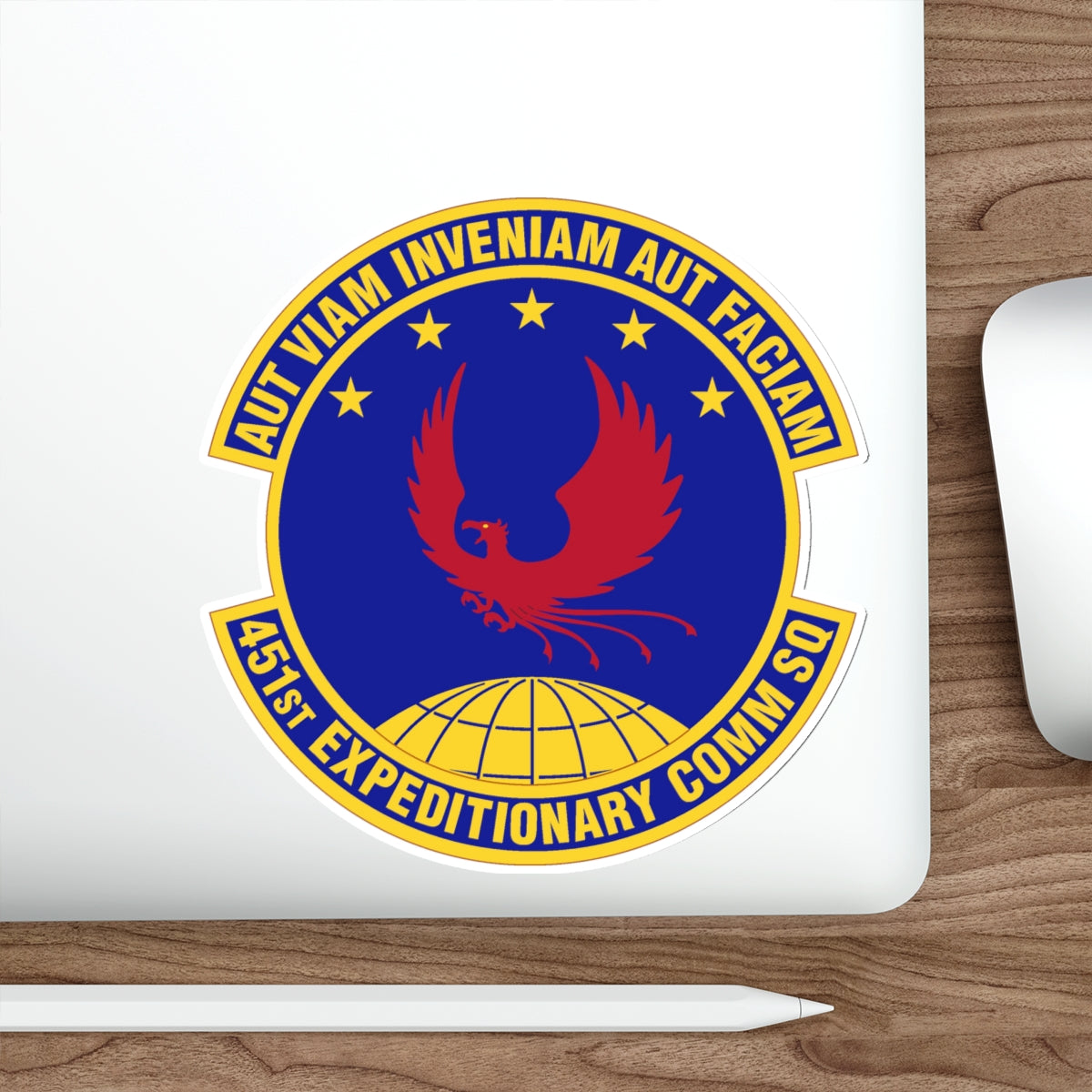 451st Expeditionary Communications Squadron (U.S. Air Force) STICKER Vinyl Die-Cut Decal-The Sticker Space