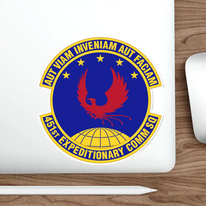 451st Expeditionary Communications Squadron (U.S. Air Force) STICKER Vinyl Die-Cut Decal-The Sticker Space