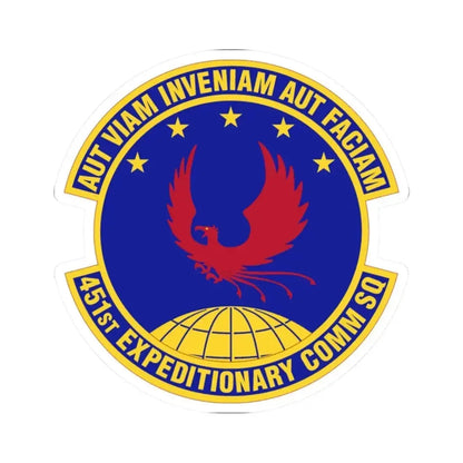 451st Expeditionary Communications Squadron (U.S. Air Force) STICKER Vinyl Kiss-Cut Decal - The Sticker Space
