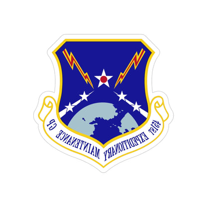 451st Expeditionary Maintenance Group (U.S. Air Force) REVERSE PRINT Transparent STICKER-4 Inch-The Sticker Space