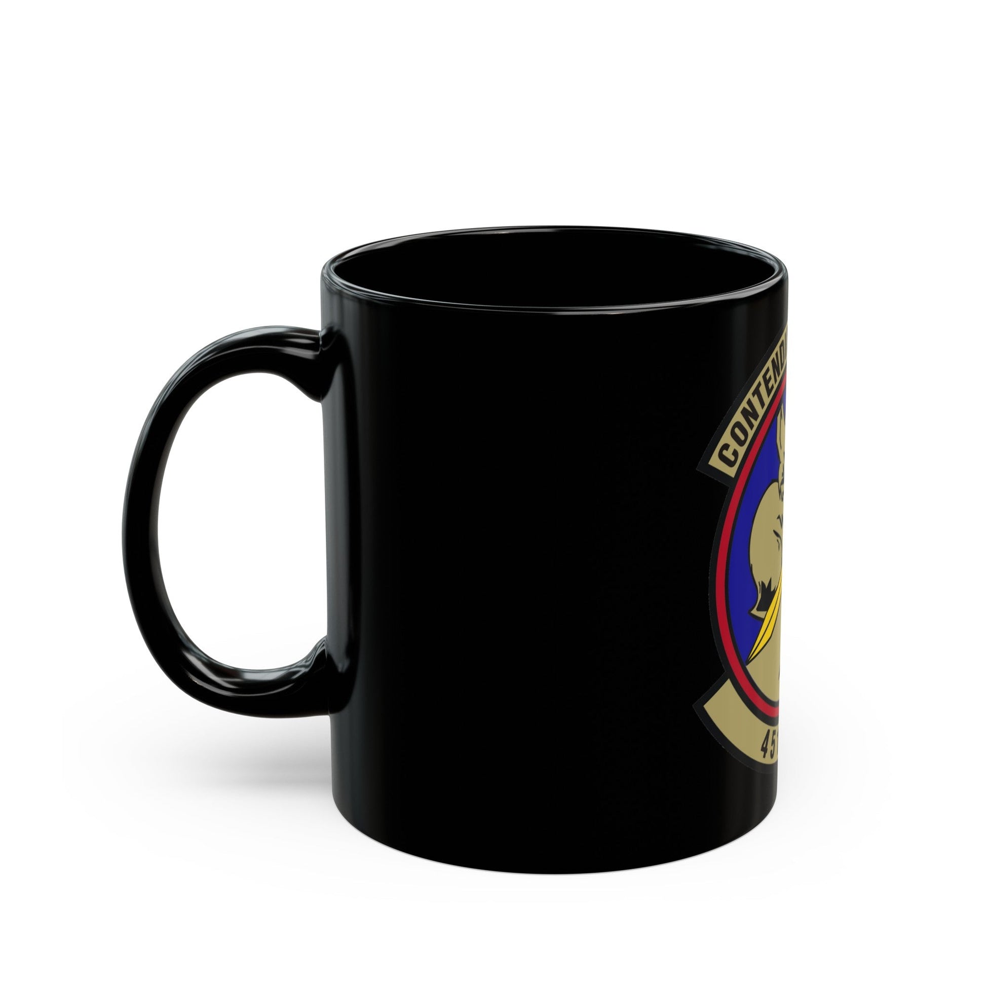 451st Expeditionary Maintenance Squadron (U.S. Air Force) Black Coffee Mug-The Sticker Space