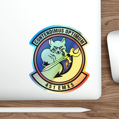 451st Expeditionary Maintenance Squadron (U.S. Air Force) Holographic STICKER Die-Cut Vinyl Decal-The Sticker Space