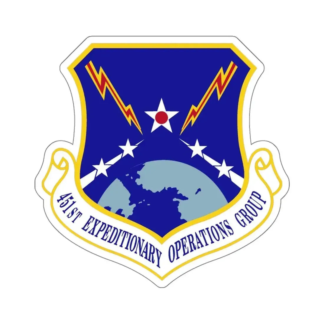 451st Expeditionary Operations Group (U.S. Air Force) STICKER Vinyl Die-Cut Decal - The Sticker Space