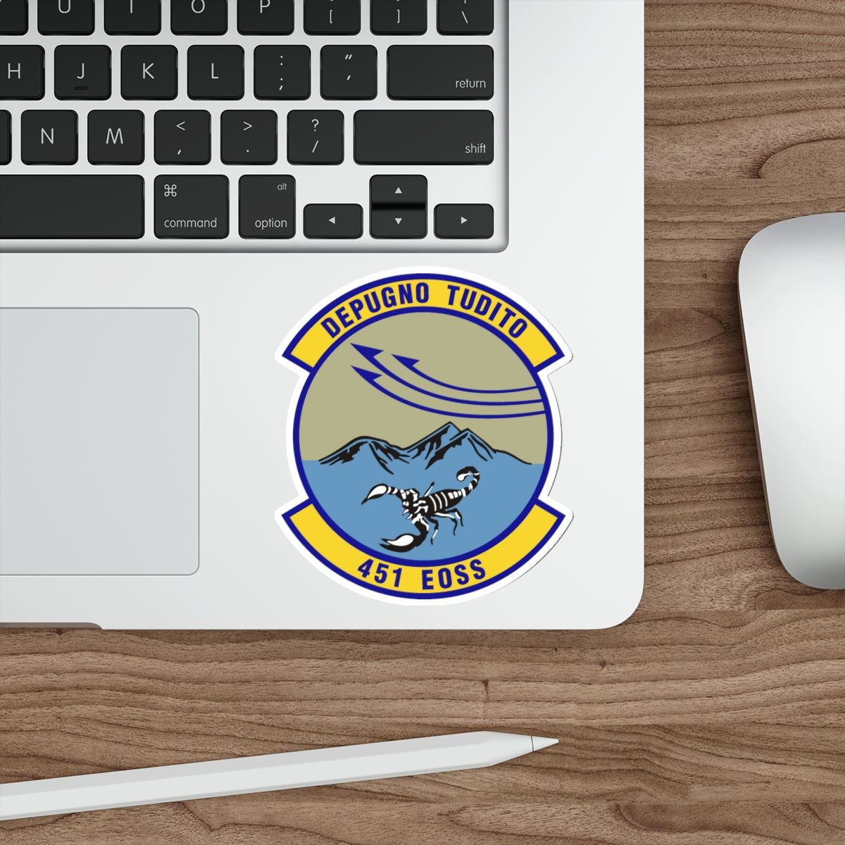 451st Expeditionary Operations Support Squadron (U.S. Air Force) STICKER Vinyl Die-Cut Decal-The Sticker Space