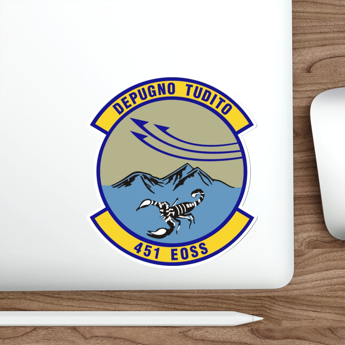 451st Expeditionary Operations Support Squadron (U.S. Air Force) STICKER Vinyl Die-Cut Decal-The Sticker Space