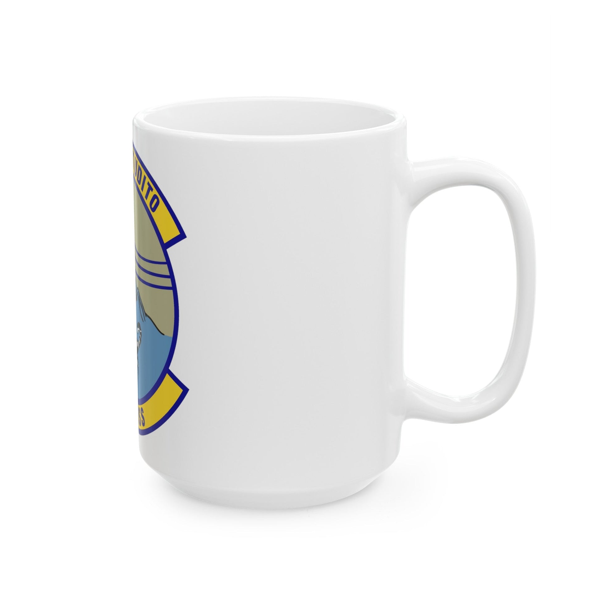 451st Expeditionary Operations Support Squadron (U.S. Air Force) White Coffee Mug-The Sticker Space