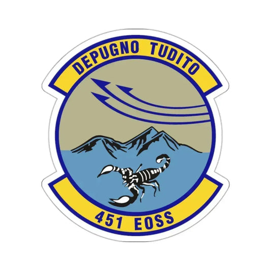 451st Expeditionary Operations Support Squadron (U.S. Air Force) STICKER Vinyl Die-Cut Decal 2 Inch - The Sticker Space