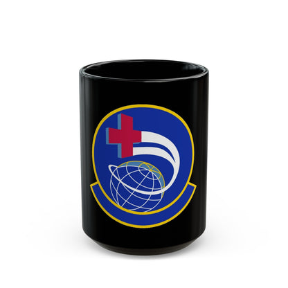 452 Aeromedical Evacuation Squadron AFRC (U.S. Air Force) Black Coffee Mug-15oz-The Sticker Space