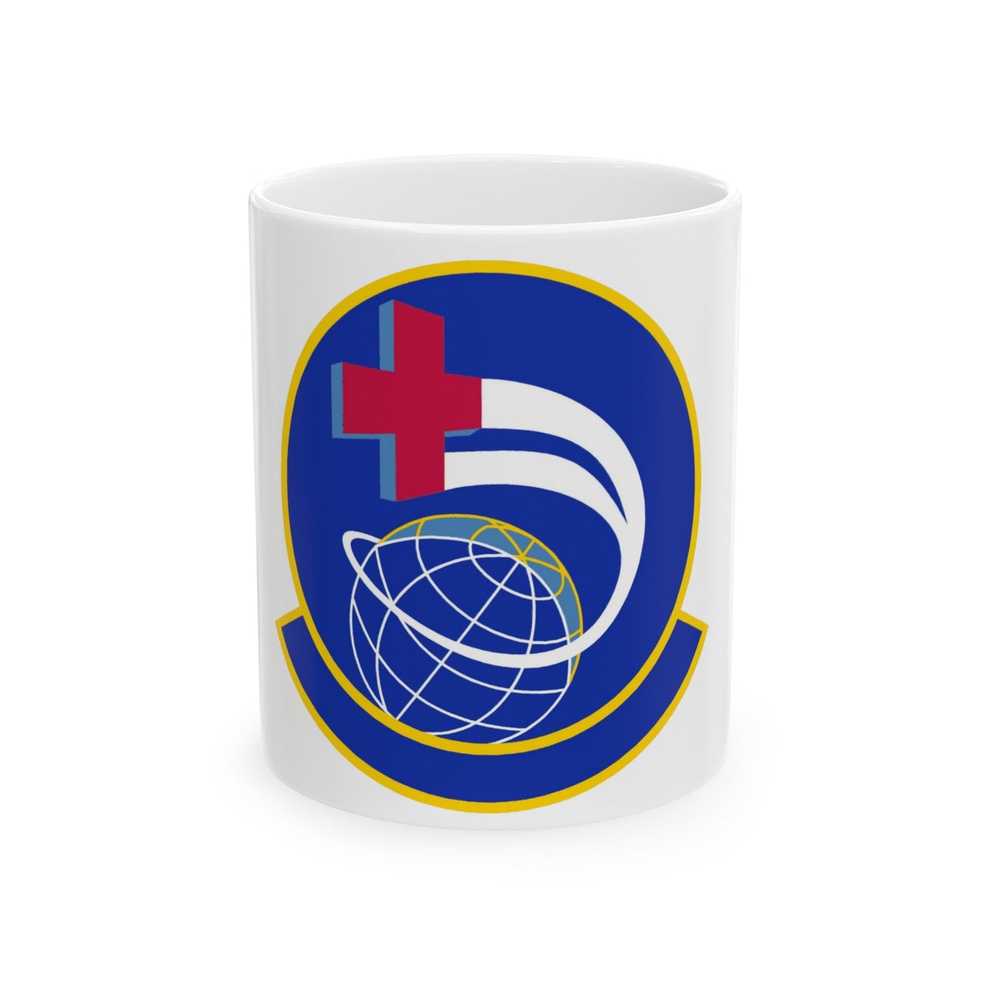 452 Aeromedical Evacuation Squadron AFRC (U.S. Air Force) White Coffee Mug-11oz-The Sticker Space