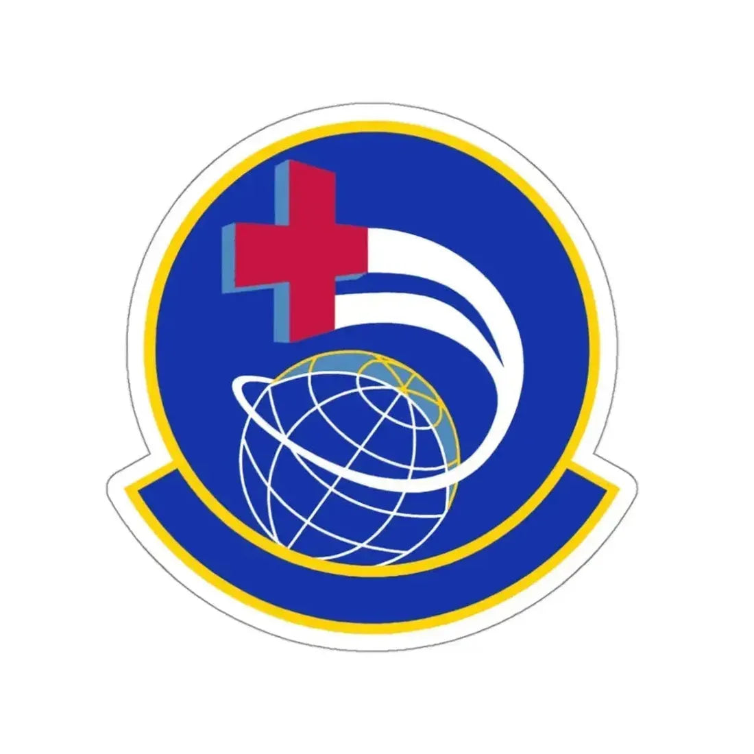 452 Aeromedical Evacuation Squadron AFRC (U.S. Air Force) STICKER Vinyl Die-Cut Decal 3 Inch - The Sticker Space