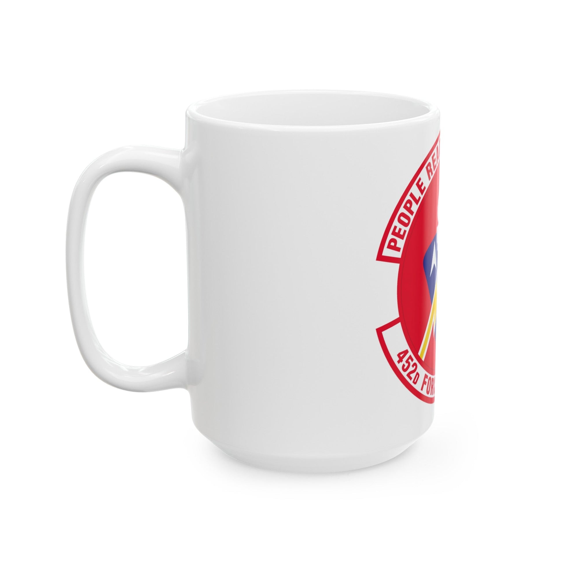 452 Force Support Squadron AFRC (U.S. Air Force) White Coffee Mug-The Sticker Space