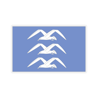 Flag of Haugesund Rogaland Norway - STICKER Vinyl Kiss-Cut Decal