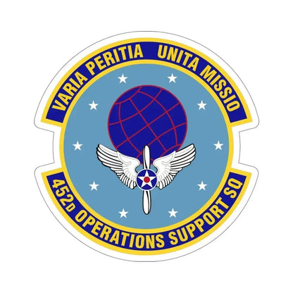 452d Operations Support Squadron (U.S. Air Force) STICKER Vinyl Die-Cut Decal 5 Inch - The Sticker Space