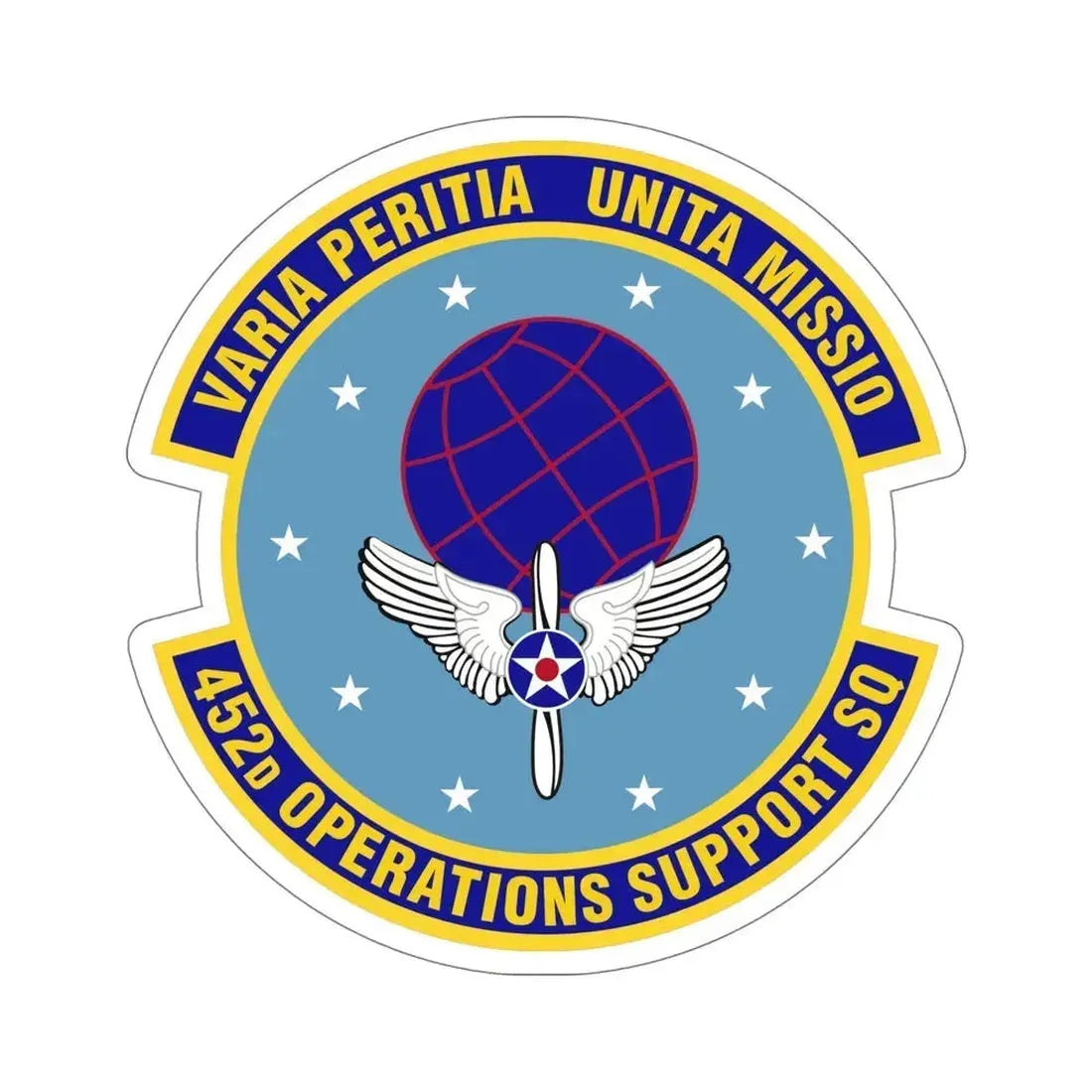 452d Operations Support Squadron (U.S. Air Force) STICKER Vinyl Die-Cut Decal 6 Inch - The Sticker Space