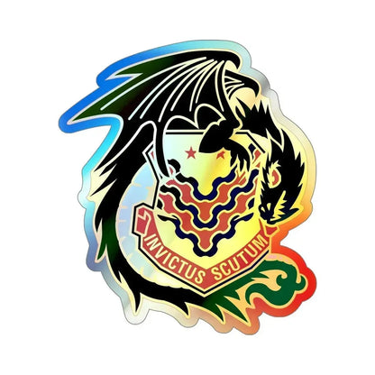 453 Chemical Battalion (U.S. Army) Holographic STICKER Die-Cut Vinyl Decal 5 Inch Holographic - The Sticker Space